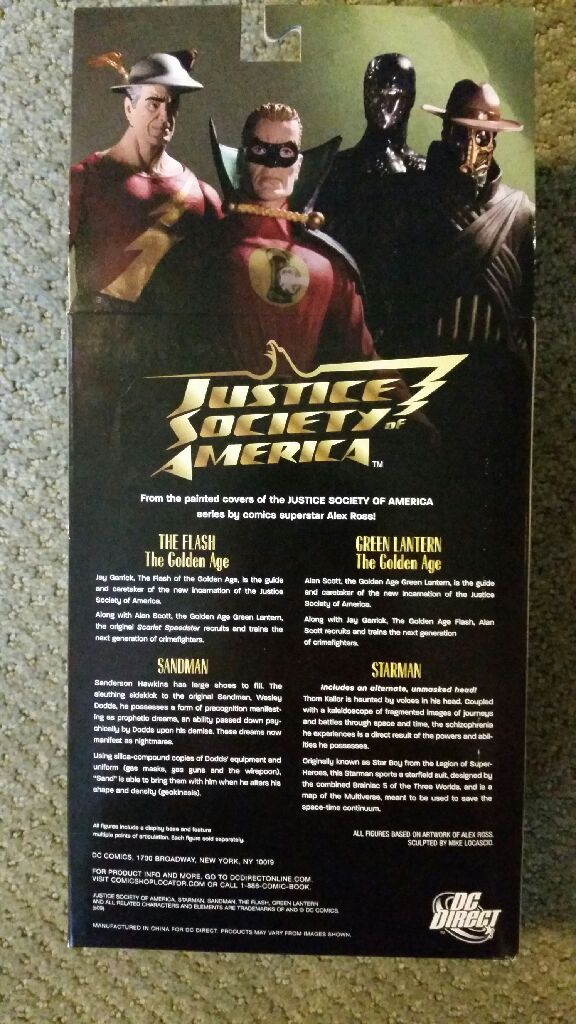 Night Call 1619412 - DC Direct (Justice Society of America Series: 1) action figure collectible [Barcode 76192487] - Main Image 2