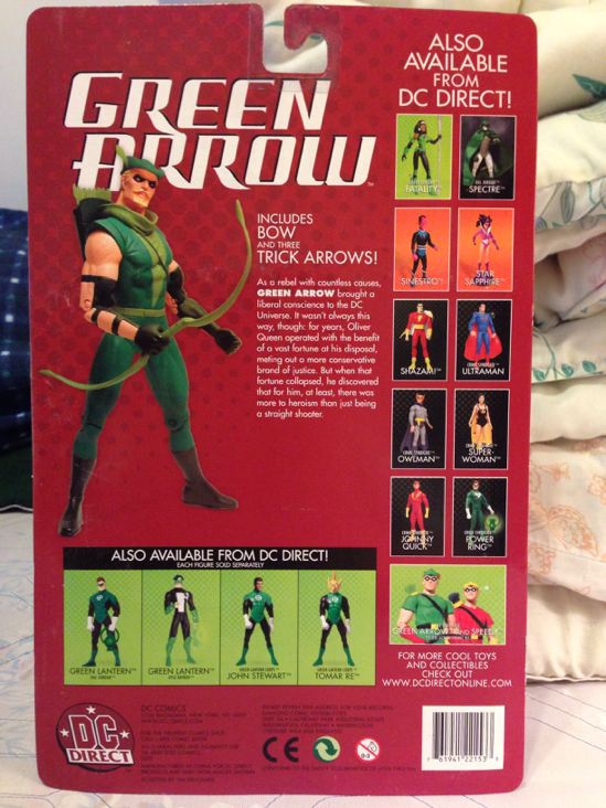 Green Arrow - DC Direct action figure collectible [Barcode 761941221533] - Main Image 2