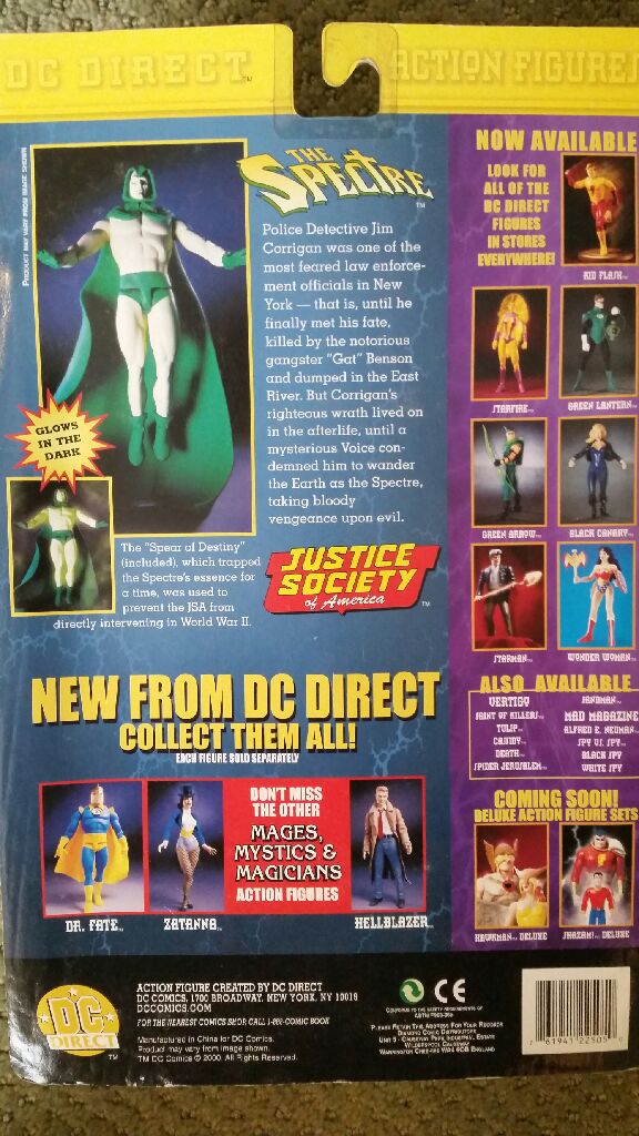 The Spectre - DC Direct (Dc Direct) action figure collectible [Barcode 761941225050] - Main Image 2