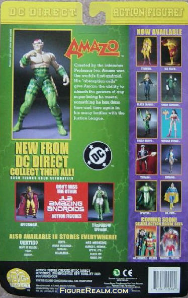 Amazo - DC Direct (Amazing Androids) action figure collectible [Barcode 761941225180] - Main Image 4