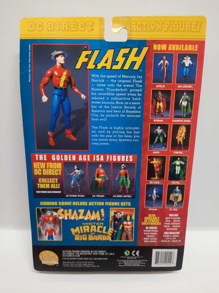 DC Direct: JSA Golden Age Flash - DC Direct (Dc Direct) action figure collectible [Barcode 761941225548] - Main Image 2