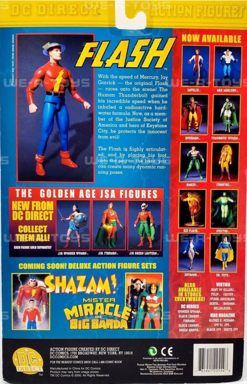 DC Direct: JSA Golden Age Flash - DC Direct (Dc Direct) action figure collectible [Barcode 761941225548] - Main Image 3