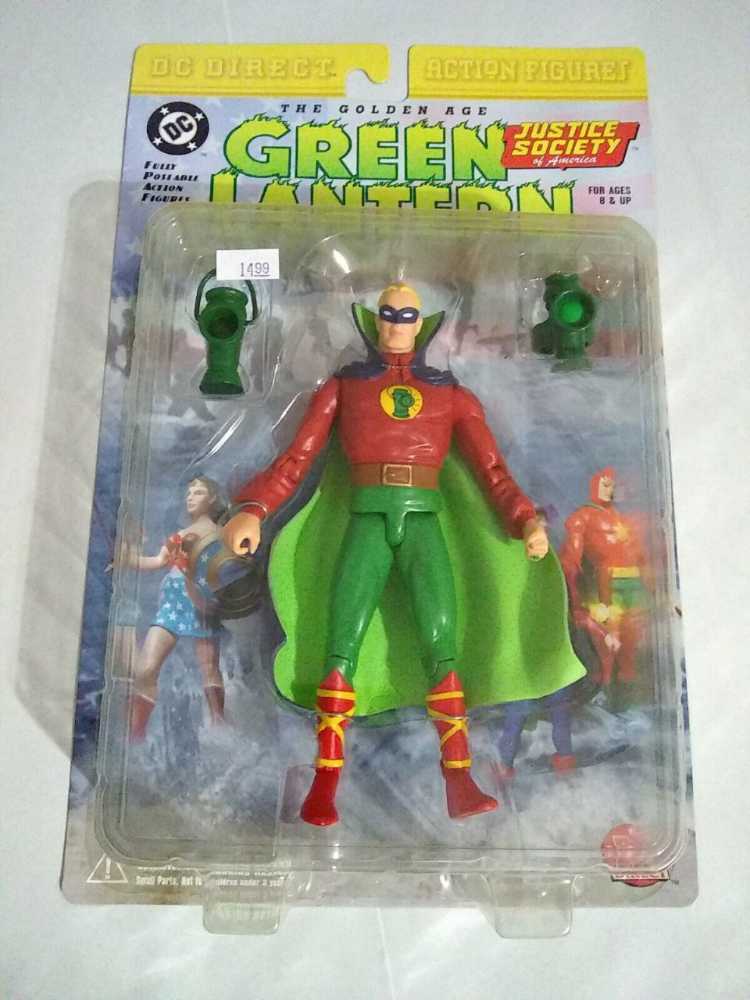 Green Lantern - Alan Scott - DC Direct (DC Direct Golden Age JSA Series) action figure collectible [Barcode 761941225555] - Main Image 4