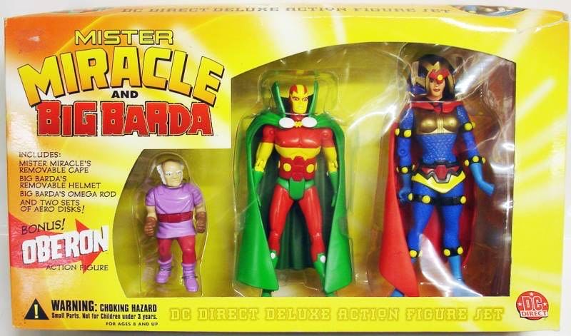 DC Direct Mister Miracle And Big Barda Deluxe Action Figure Set - DC Direct (DC Direct Deluxe) action figure collectible [Barcode 761941225890] - Main Image 3