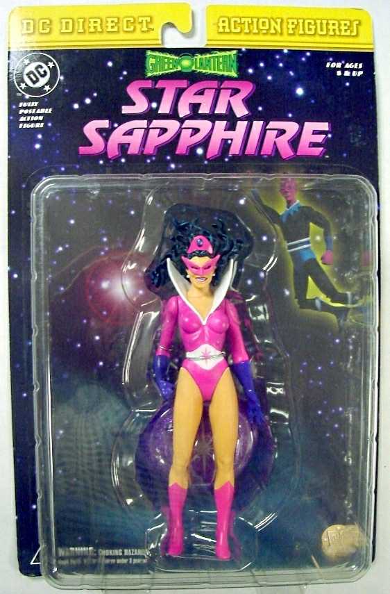 Star Sapphire - Green Lantern (DC Direct) (DC Comics Super Heroes) action figure collectible [Barcode 761941226293] - Main Image 3