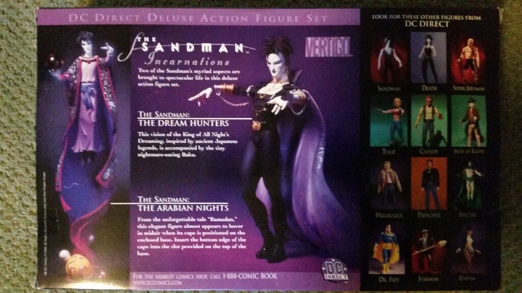 Sandman: The Arabian Nights - DC Direct (DC Direct) action figure collectible [Barcode 761941227115] - Main Image 2