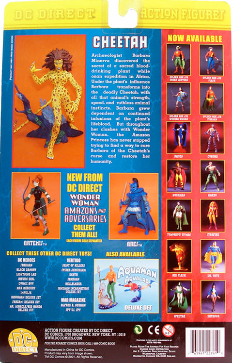 Cheetah - DC Direct (Wonder Woman: Amazons And Adversaries) action figure collectible [Barcode 761941227610] - Main Image 4
