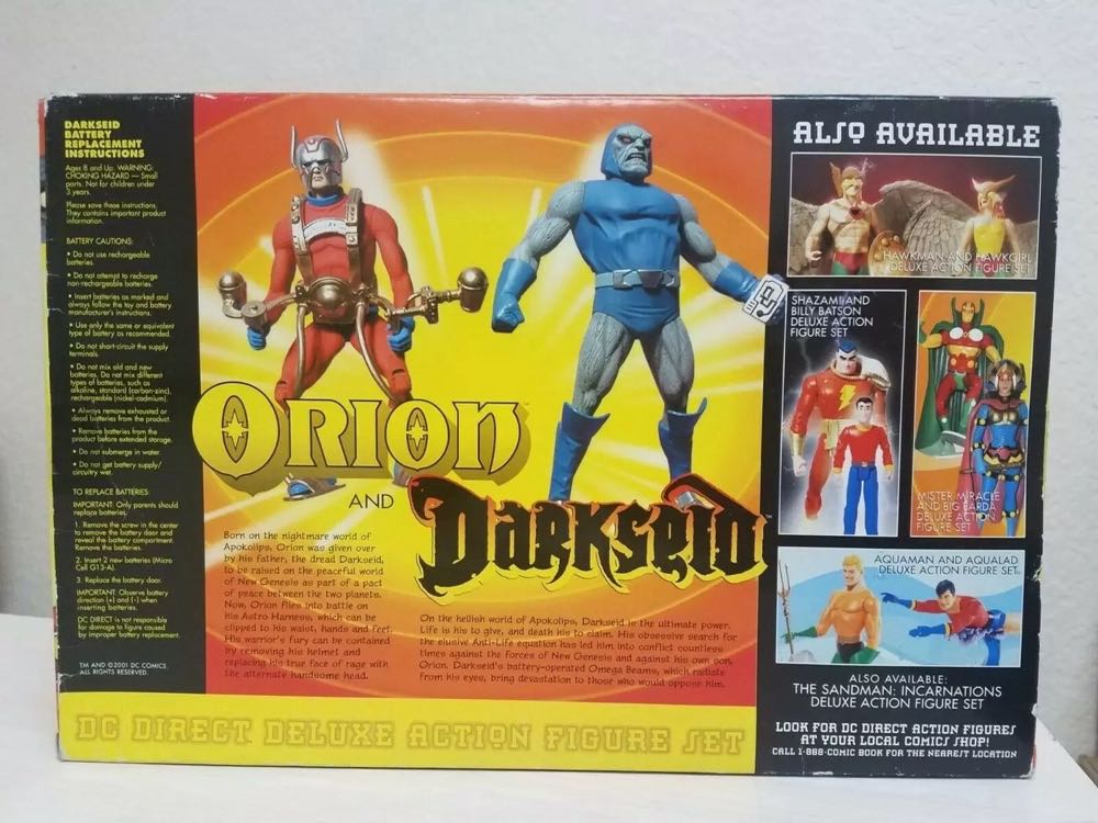 DC Direct Deluxe Action Figure Set Orion & Darkseid - DC Direct (DC Direct Deluxe) action figure collectible [Barcode 761941227764] - Main Image 4