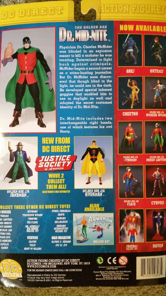 Dr Mid-nite - DC Direct (Justice Society of America wave: 2) action figure collectible [Barcode 761941228235] - Main Image 2