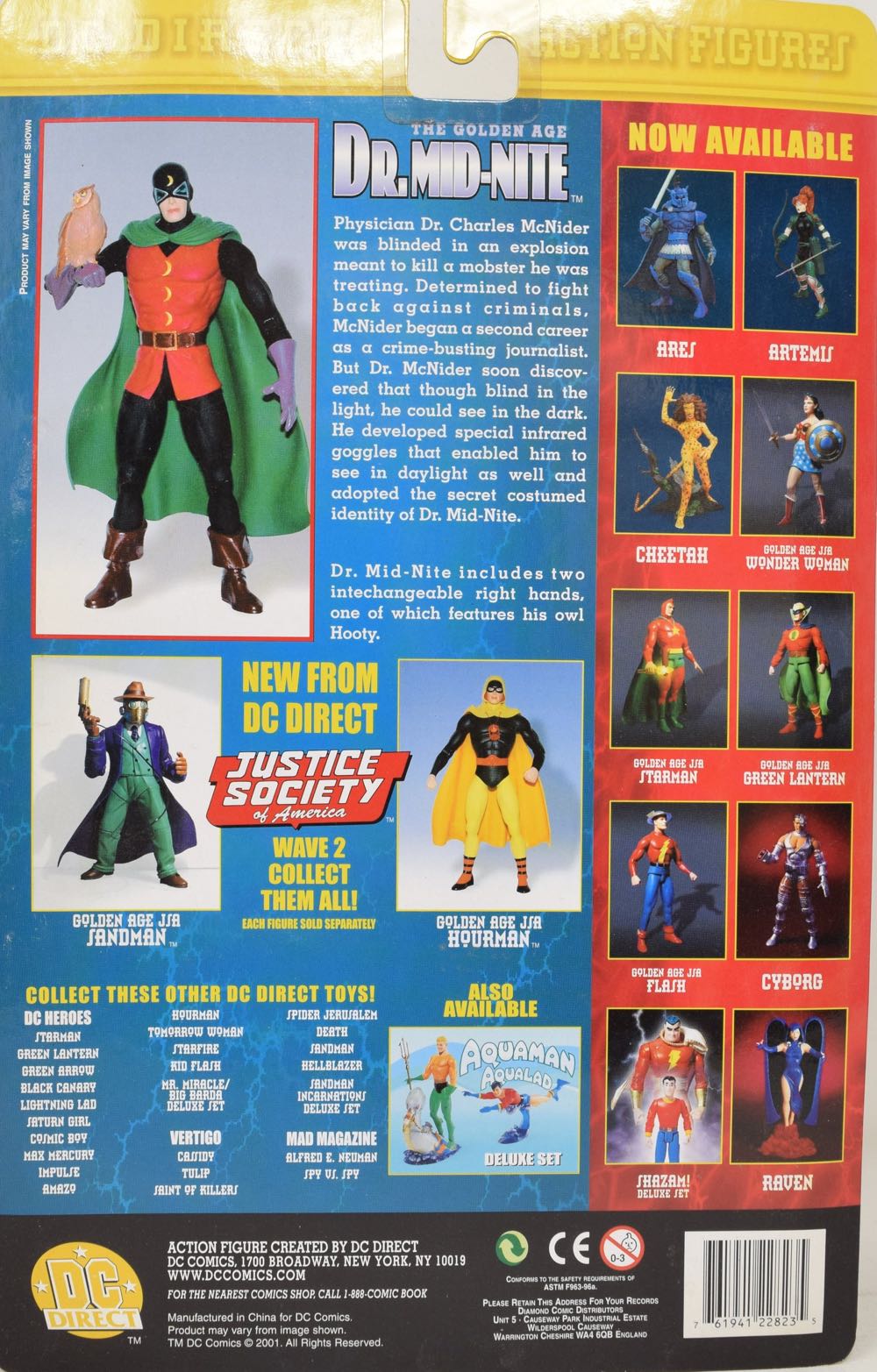 Dr Mid-nite - DC Direct (Justice Society of America wave: 2) action figure collectible [Barcode 761941228235] - Main Image 3