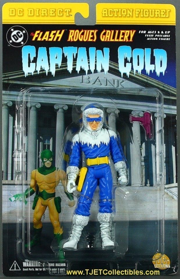 Captain Cold - DC Direct (DC Direct Flash Rogues Gallery) action figure collectible [Barcode 761941229522] - Main Image 3
