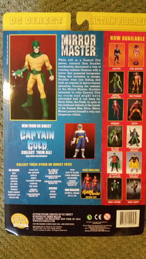 Mirror Master - DC Direct (The Flash Rogues Gallery) action figure collectible [Barcode 761941229539] - Main Image 2