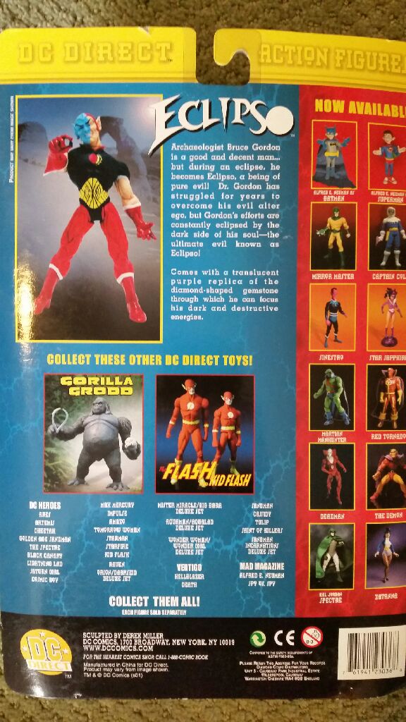 Eclipso - DC Direct (DC Heros) action figure collectible [Barcode 761941230368] - Main Image 2
