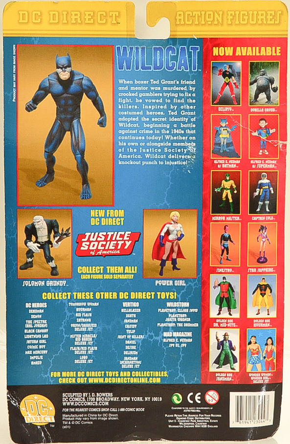 Wildcat - DC Direct (DC Direct Golden Age JSA Series) action figure collectible [Barcode 761941230443] - Main Image 3