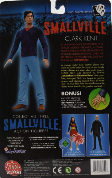 Smallville Clark Kent - DC Direct (Smallville) action figure collectible [Barcode 761941234557] - Main Image 2
