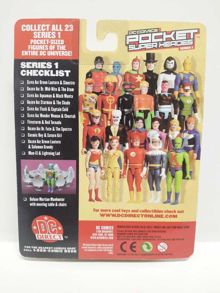 Cosmic Boy & Saturn Girl  (Pocket Super Heroes) action figure collectible [Barcode 761941235165] - Main Image 2