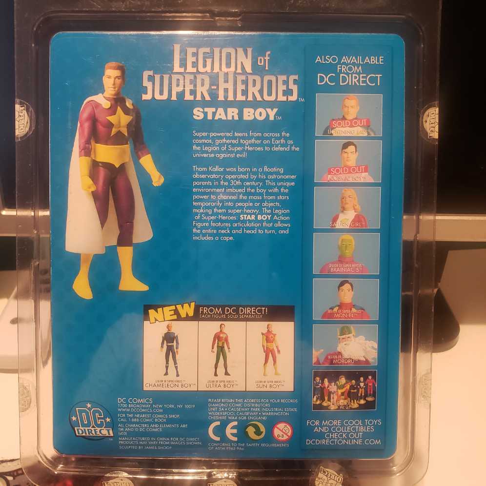Star Boy - DC Direct (Legion of Super Heroes) action figure collectible [Barcode 761941235813] - Main Image 2