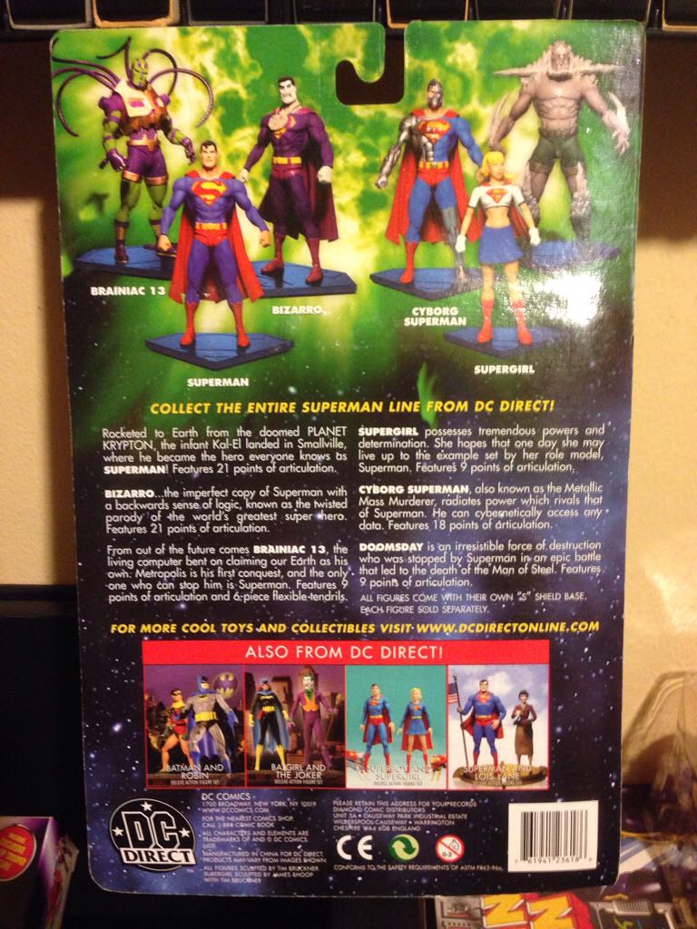 Superman - DC Direct (Superman Series 1) action figure collectible [Barcode 761941236186] - Main Image 2