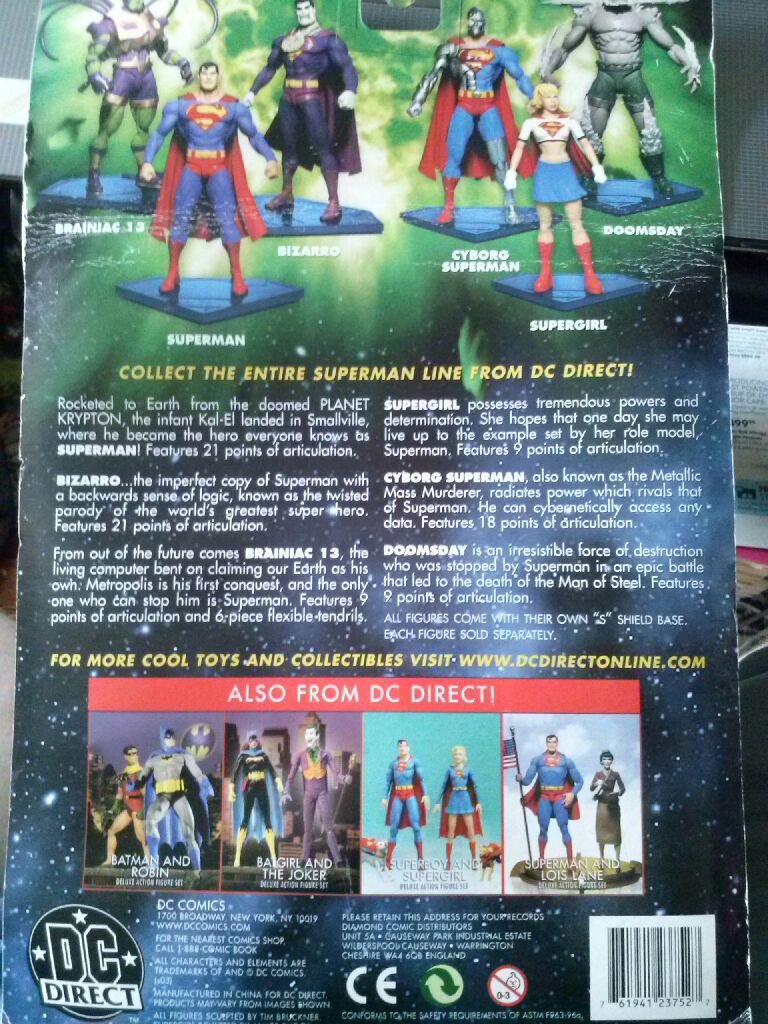 superman: cyborg superman - DC Direct (Superman) action figure collectible [Barcode 761941237527] - Main Image 2