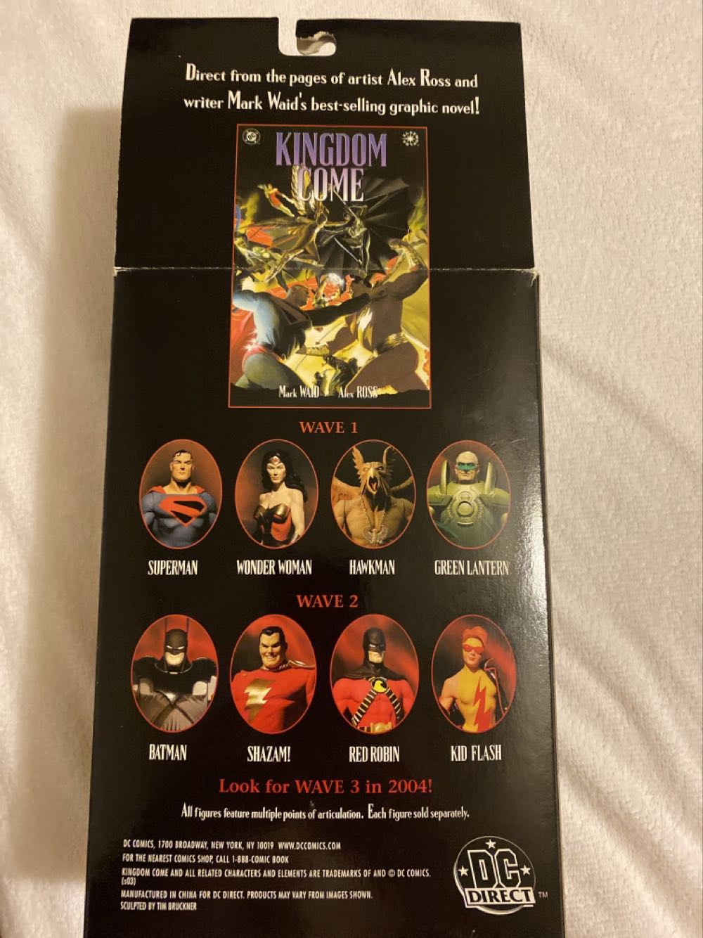 Superman - DC Direct (Kingdom Come) action figure collectible [Barcode 761941237787] - Main Image 2