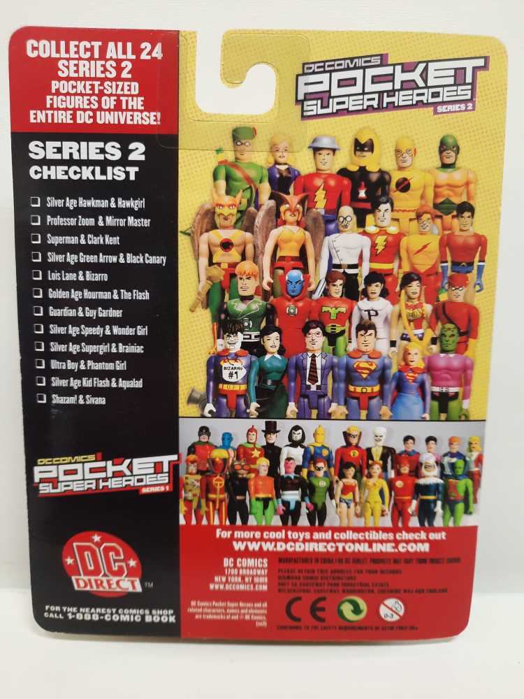 Supergirl (SilverAge) & Brainiac  (Pocket Super Heroes) action figure collectible [Barcode 761941238319] - Main Image 2