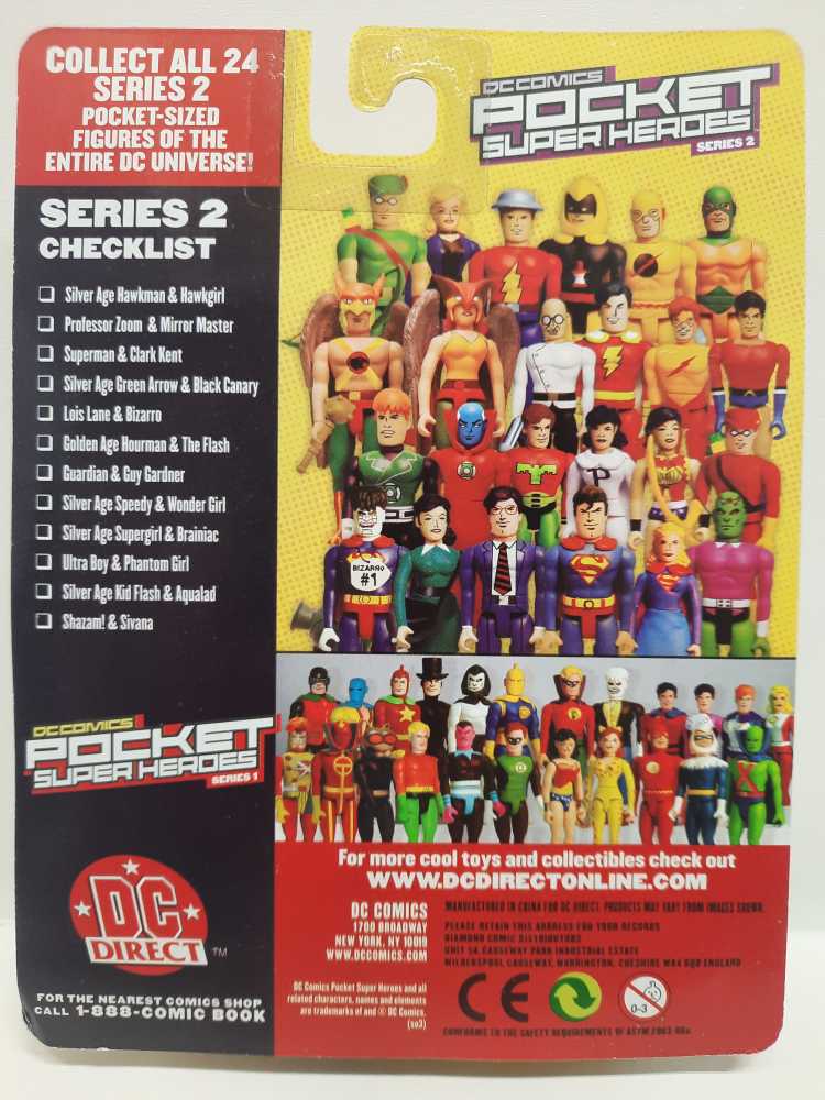 Ultra Boy & Phantom Girl  (Pocket Super Heroes) action figure collectible [Barcode 761941238623] - Main Image 2