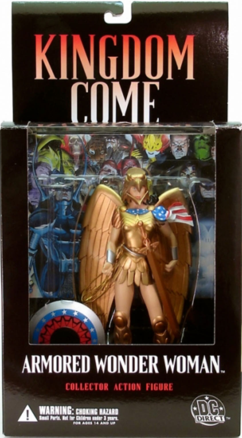Armored Wonder Woman - DC Direct (DC Direct Kingdom Come) action figure collectible [Barcode 761941240138] - Main Image 3