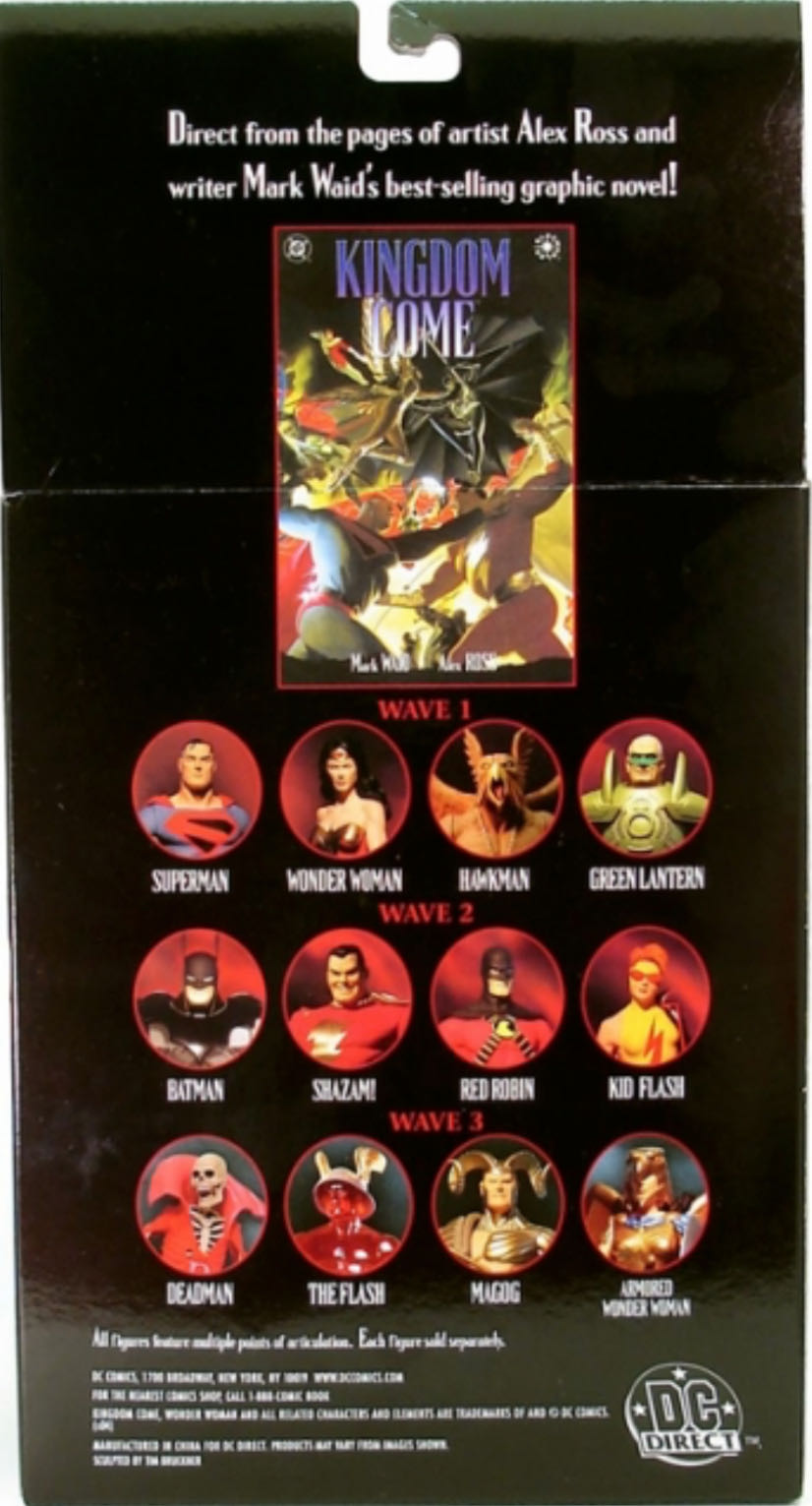 Armored Wonder Woman - DC Direct (DC Direct Kingdom Come) action figure collectible [Barcode 761941240138] - Main Image 4