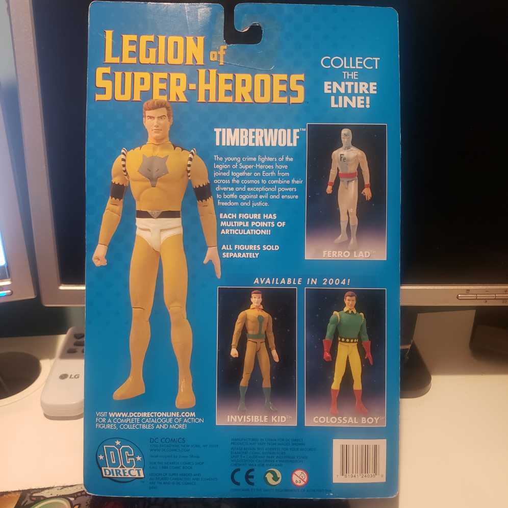 Timber Wolf - Legion Of Super-Heroes (DC Direct) action figure collectible [Barcode 761941240350] - Main Image 2