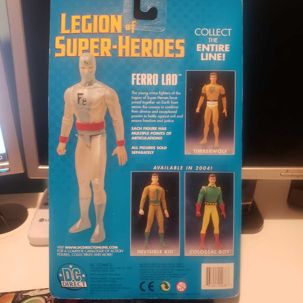 Ferro Lad - Legion Of Super-Heroes (DC Direct) (Legion of Super Heroes) action figure collectible [Barcode 761941240367] - Main Image 2
