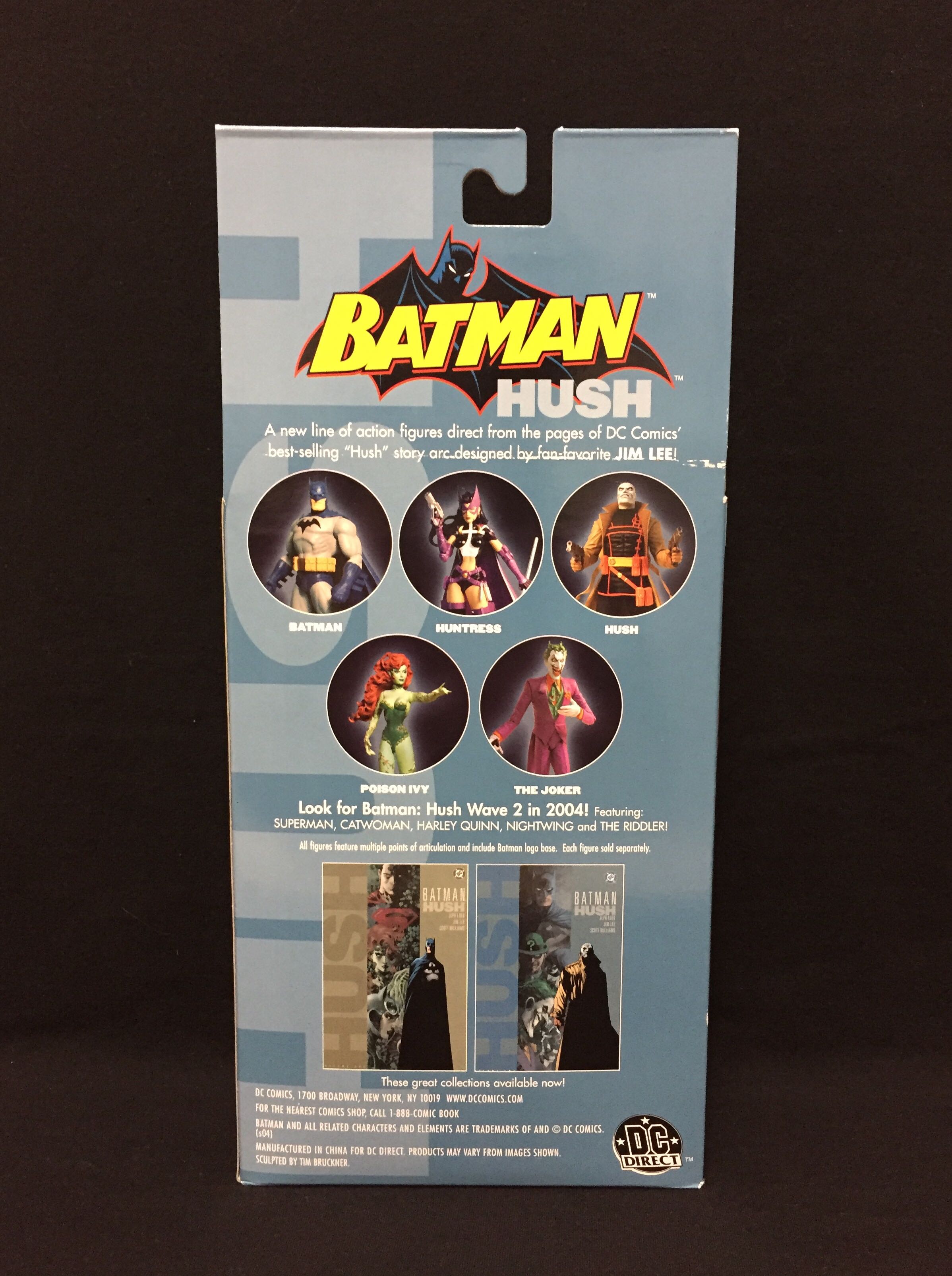 Hush Batman (Blue Suit) - DC Direct (DC Direct Batman Hush) action figure collectible [Barcode 761941240589] - Main Image 2