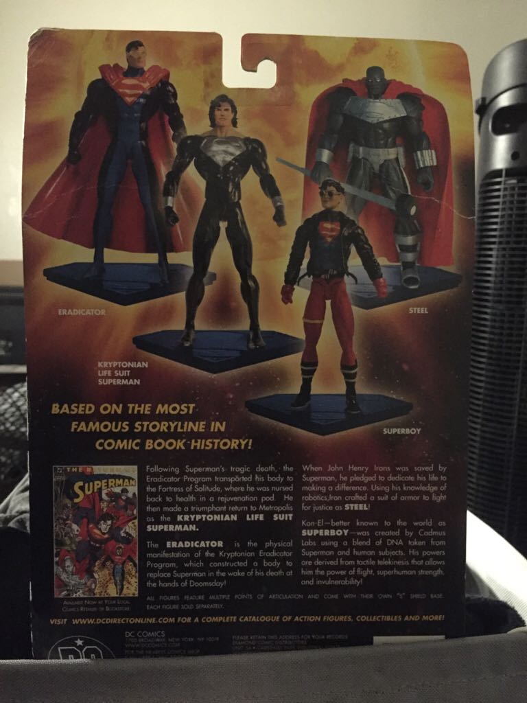 DC Direct - The Return of Superman - Steel - DC Direct (The Return Of Superman) action figure collectible [Barcode 761941240718] - Main Image 2