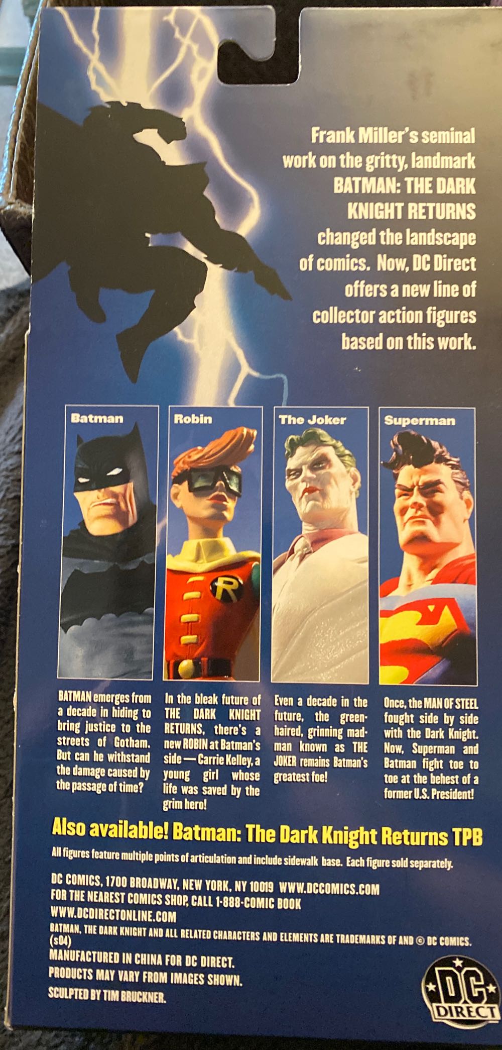 TDKR: Carrie Kelley - DC Direct (DC Direct Batman TDKR) action figure collectible [Barcode 761941242767] - Main Image 3