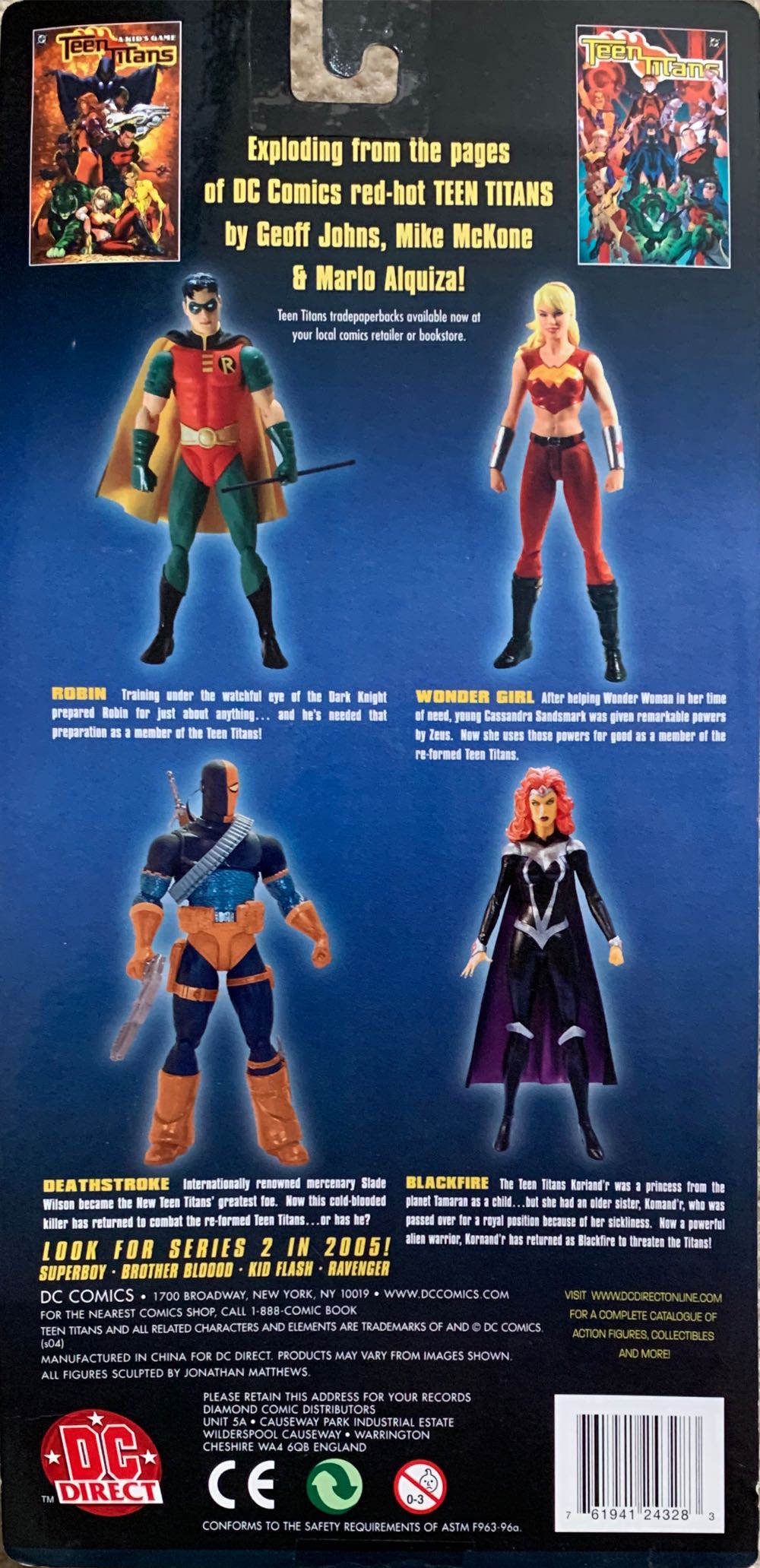 Deathstroke - DC Direct (Teen Titans (Contemporary)) action figure collectible [Barcode 761941243283] - Main Image 2