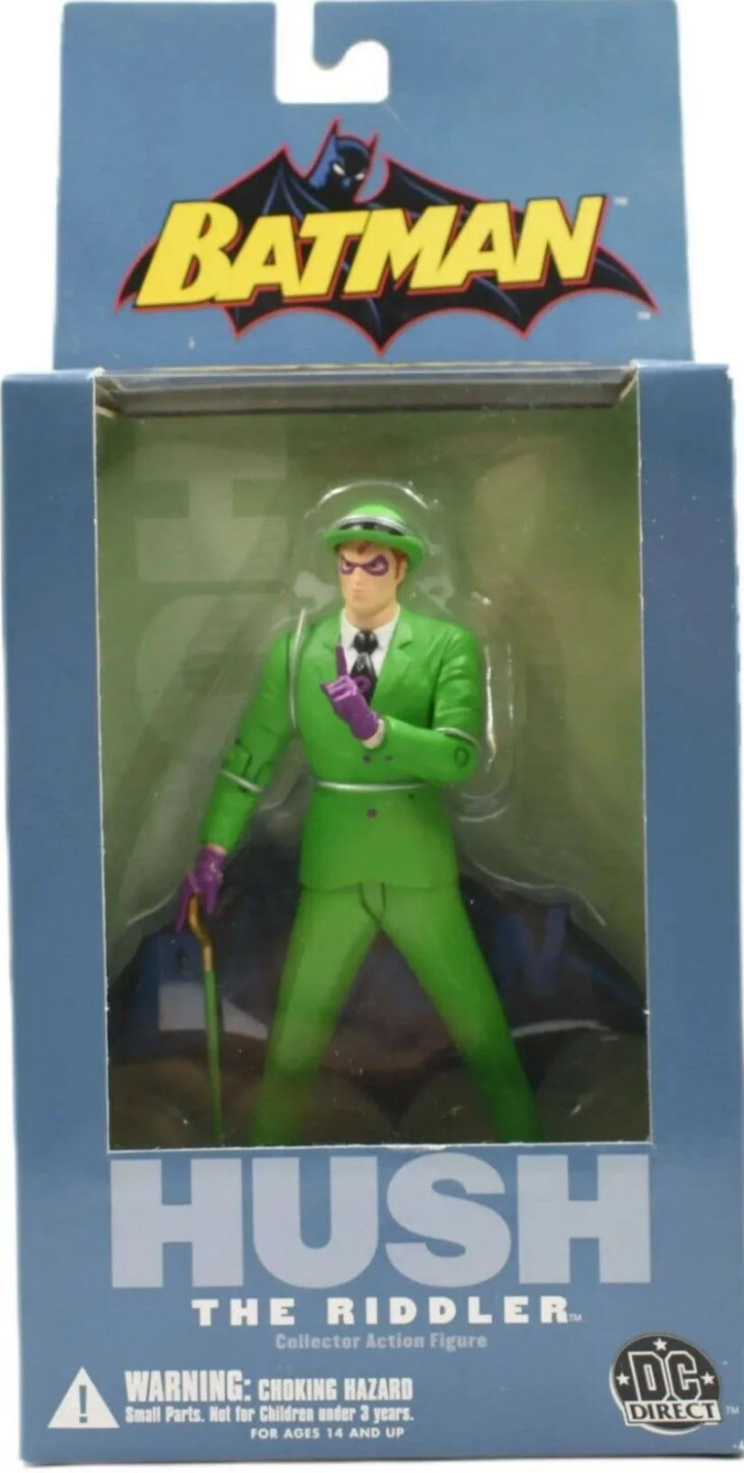 Hush The Riddler - DC Direct (DC Direct Hush) action figure collectible [Barcode 761941243702] - Main Image 3