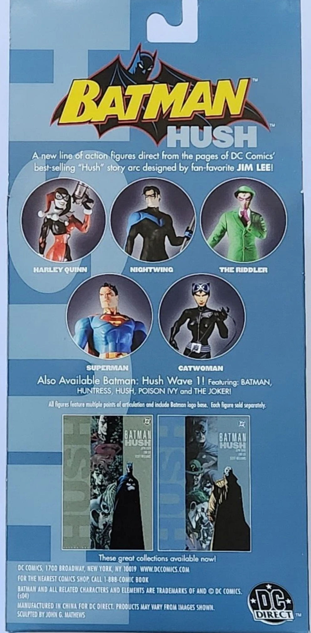 Nightwing Hush - DC Direct (DC Direct Batman Hush) action figure collectible [Barcode 761941243726] - Main Image 2