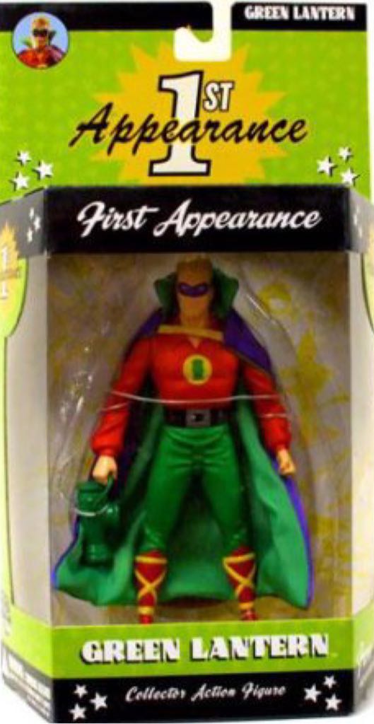DC Direct First Appearance: Green Lantern (from All-American Comics #16) Action Figure - DC Direct (DC 1st Appearance) action figure collectible [Barcode 761941243856] - Main Image 2