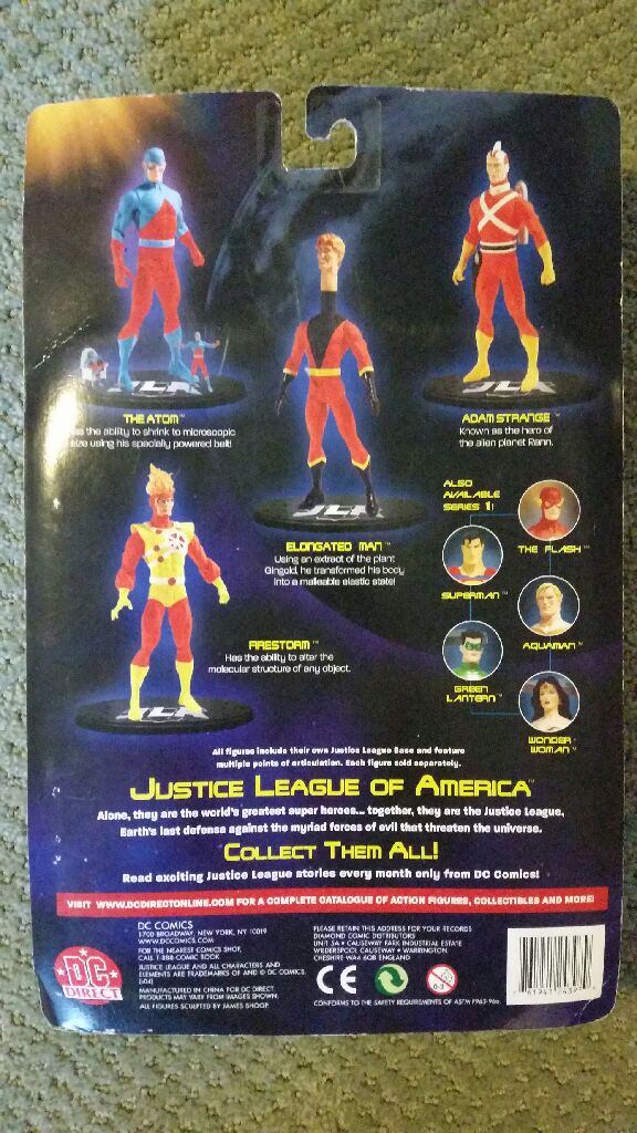 The Atom: JLA - DC Direct (JLA Series: 2) action figure collectible [Barcode 761941243979] - Main Image 2