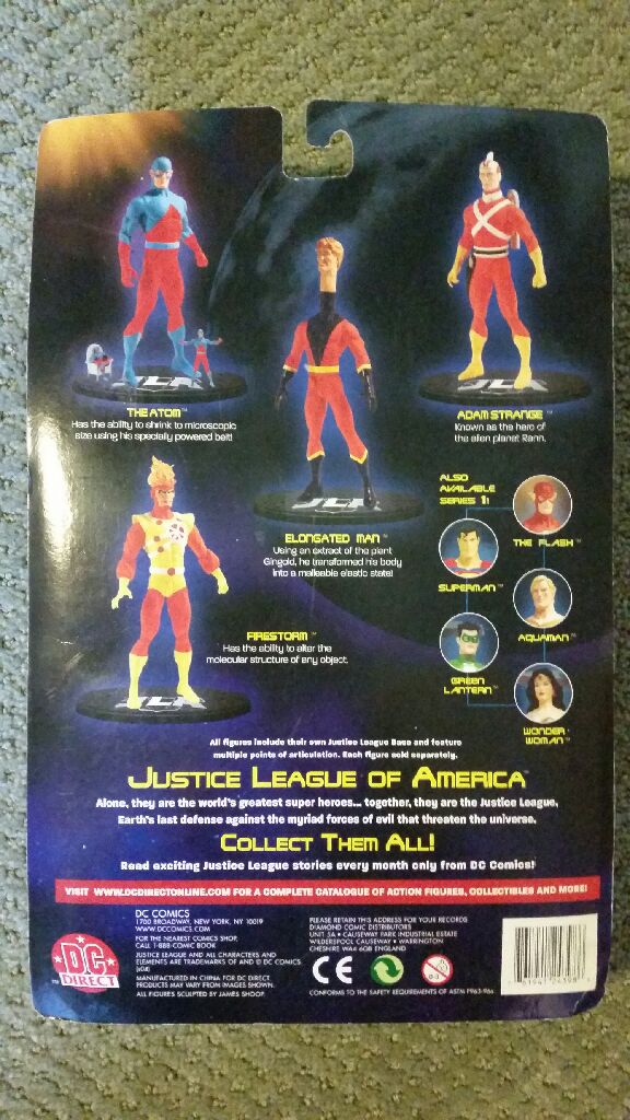 Adam Strange: JLA - DC Direct (JLA Series: 2) action figure collectible [Barcode 761941243986] - Main Image 2