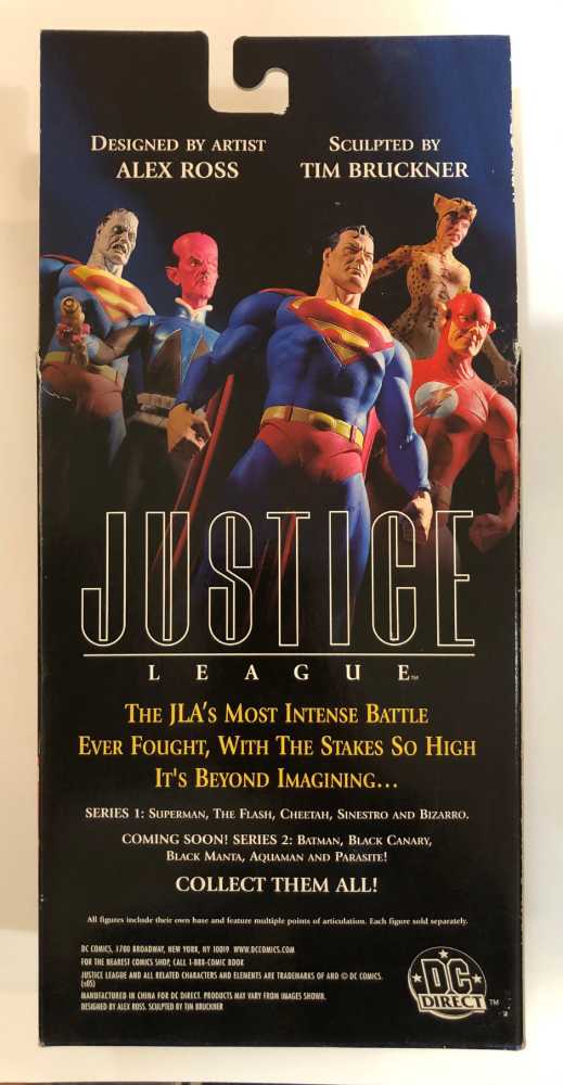 Superman - DC Direct (Justice League - Alex Ross Series) action figure collectible [Barcode 761941244877] - Main Image 2