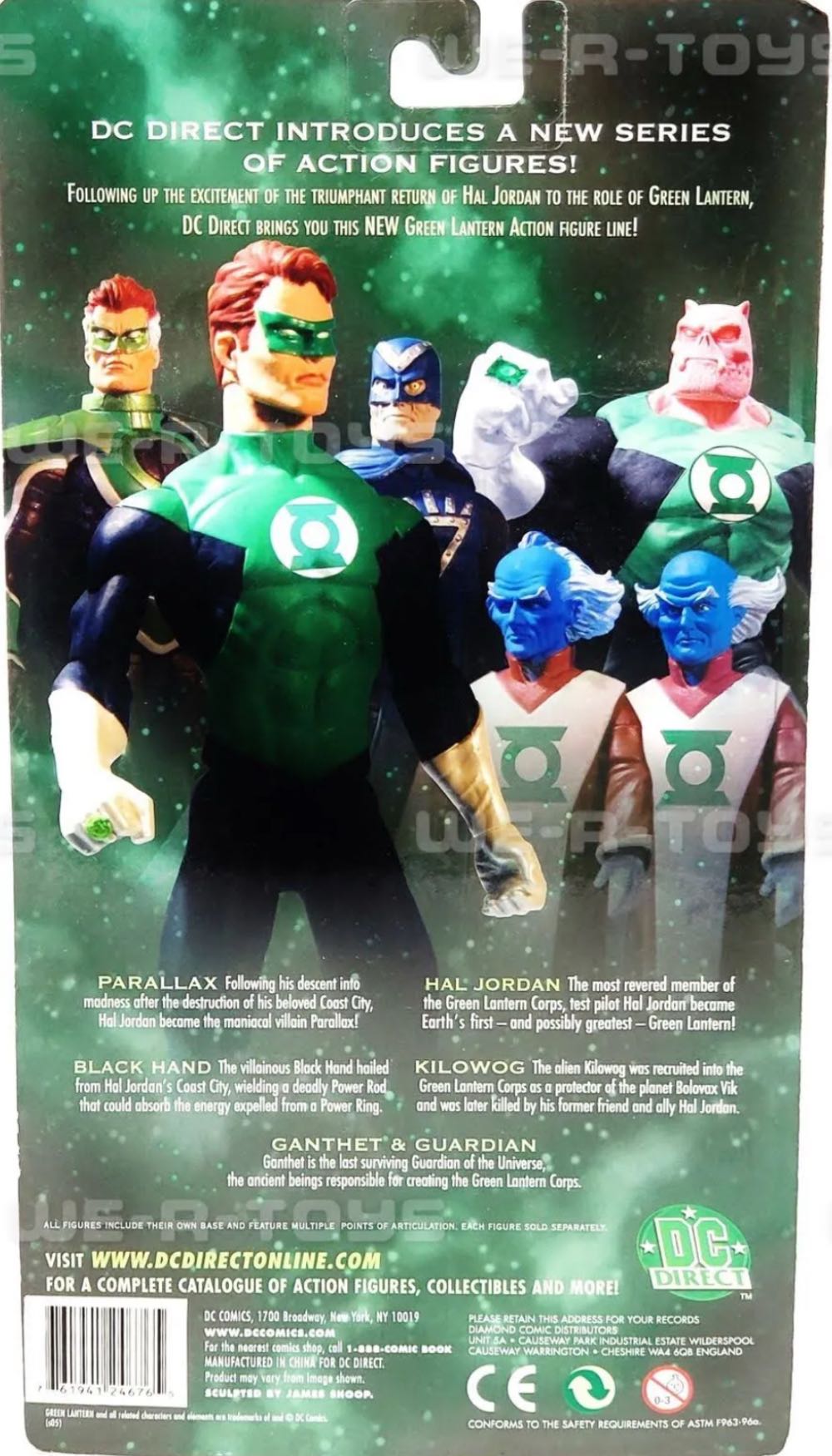 Green Lantern [Emerald Shield] - DC Direct (Green Lantern) action figure collectible [Barcode 761941246765] - Main Image 3