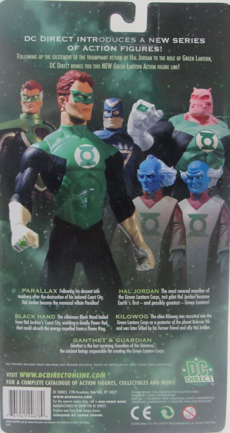 DC DIRECT- GREEN LANTERN - SERIES 1 - BLACK HAND - DC Direct (Green Lantern) action figure collectible [Barcode 761941246789] - Main Image 4