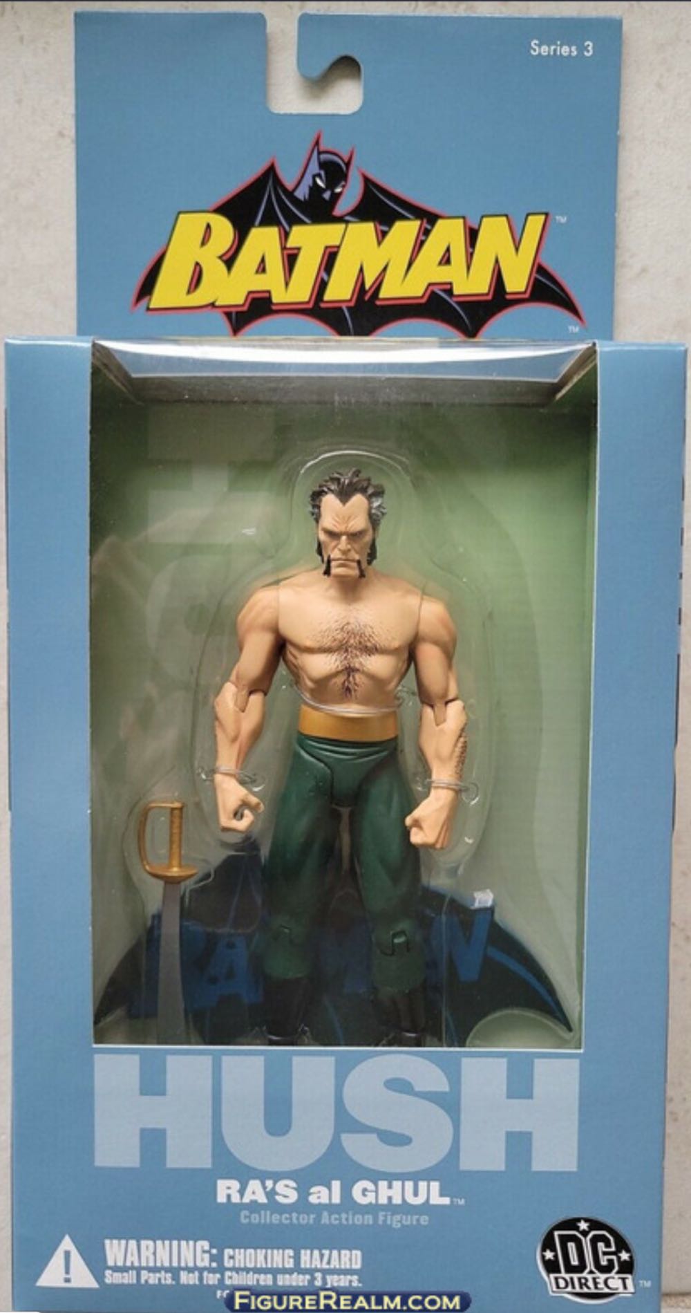 Hush Ra’s al Ghul - DC Direct (DC Direct Batman Hush) action figure collectible [Barcode 761941246932] - Main Image 3