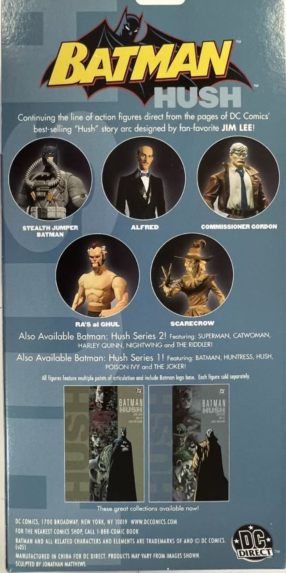 Hush Ra’s al Ghul - DC Direct (DC Direct Batman Hush) action figure collectible [Barcode 761941246932] - Main Image 4