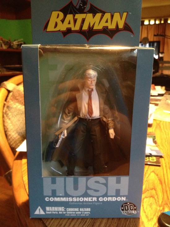 Commissioner Gordon - DC Direct (Hush) action figure collectible [Barcode 761941246956] - Main Image 1