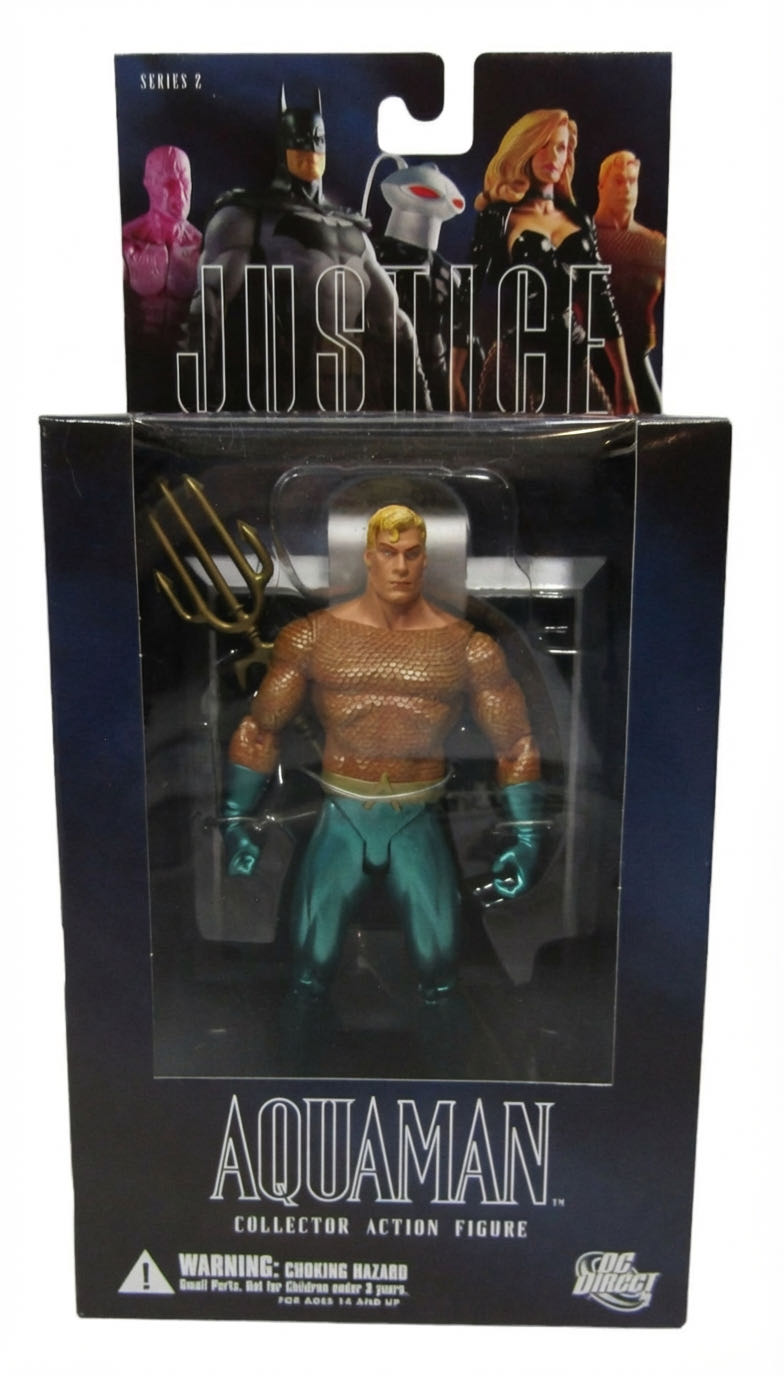 Aquaman - DC Direct (DC Direct - JUSTICE League - Alex Ross) action figure collectible [Barcode 761941248653] - Main Image 4