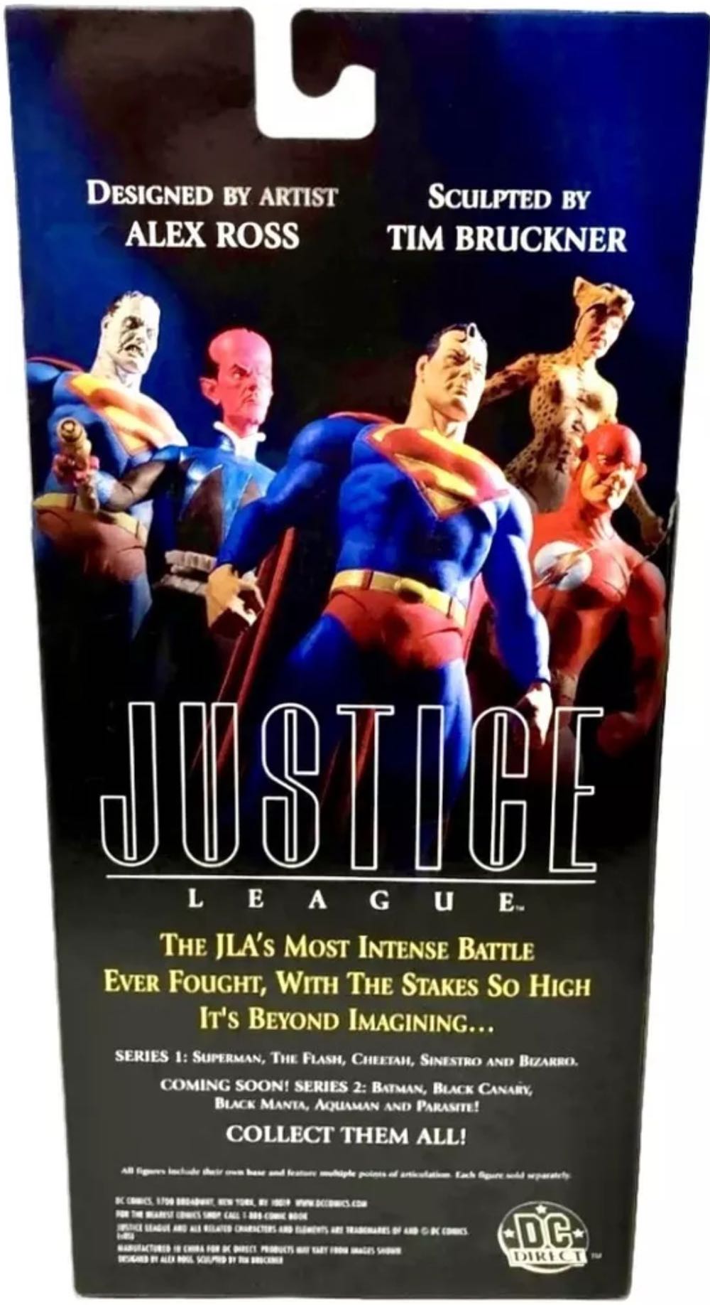 DC Direct Justice Superman Heat Vision Justice Exclusive - DC Direct (DC Direct - Justice League) action figure collectible [Barcode 761941249261] - Main Image 3