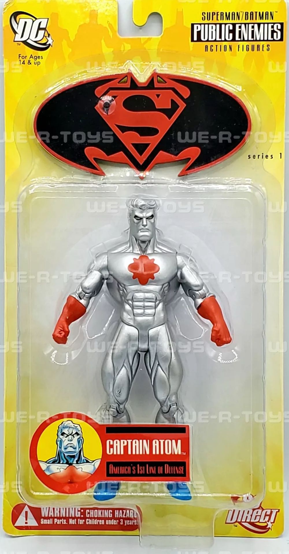 Captain Atom - DC Direct (Superman / Batman) action figure collectible [Barcode 761941249421] - Main Image 3