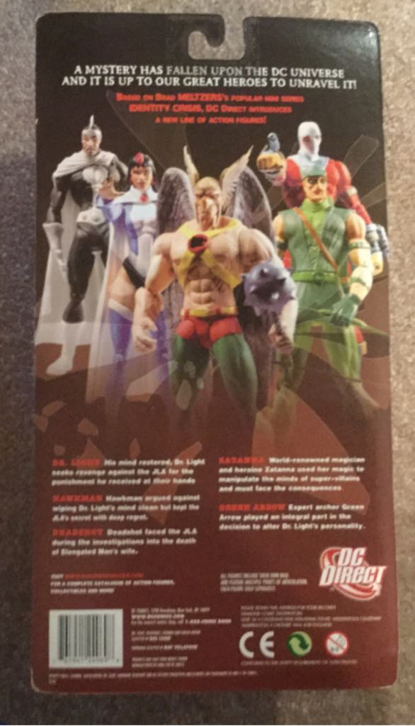Hawkman - DC Direct (Identity Crisis) action figure collectible [Barcode 761941249698] - Main Image 2