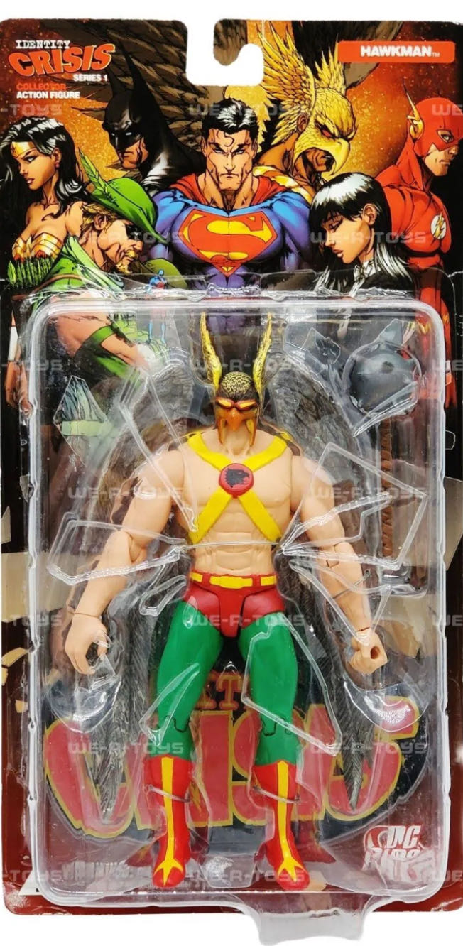 Hawkman - DC Direct (Identity Crisis) action figure collectible [Barcode 761941249698] - Main Image 3